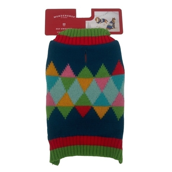 NWT Wondershop At Target Knit Pet Dog Cat Sweater Size XS - Picture 1 of 4